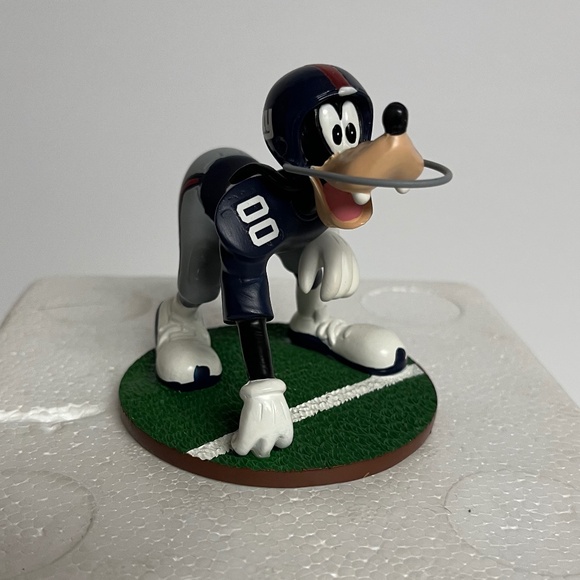 Hamilton Collection New York Giants Goofy Figure Collectible Rare New NFL NY - Picture 1 of 11